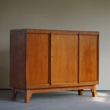 Mid-century buffet/enfilade in teak and oak, Danish cabinetmaker, 1960s