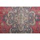 1970s Vintage Persian Handmade Wool Cotton Red Oversized Area Rug 282x360