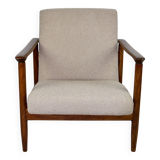 Beige Boucle GFM-142 Armchair attributed to Edmund Homa, 1970s