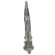 Vintage 1950s Art Deco Style Glass Candelabra - Sculptural Design