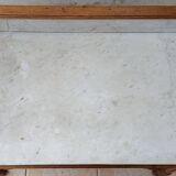 Meuble de toilette en noyer