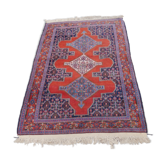Handmade persian oriental carpet senneh 165 X 113 cm