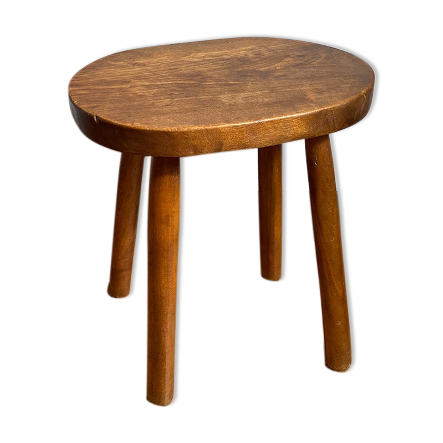 Solid wooden tabouret