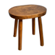 Solid wooden tabouret