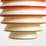 Beautiful rare original glass ceiling lamp from the 1930s