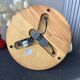 Massive vintage 80' wooden ceiling spotlights - Scandinavian design