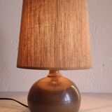 Stoneware lamp 70s