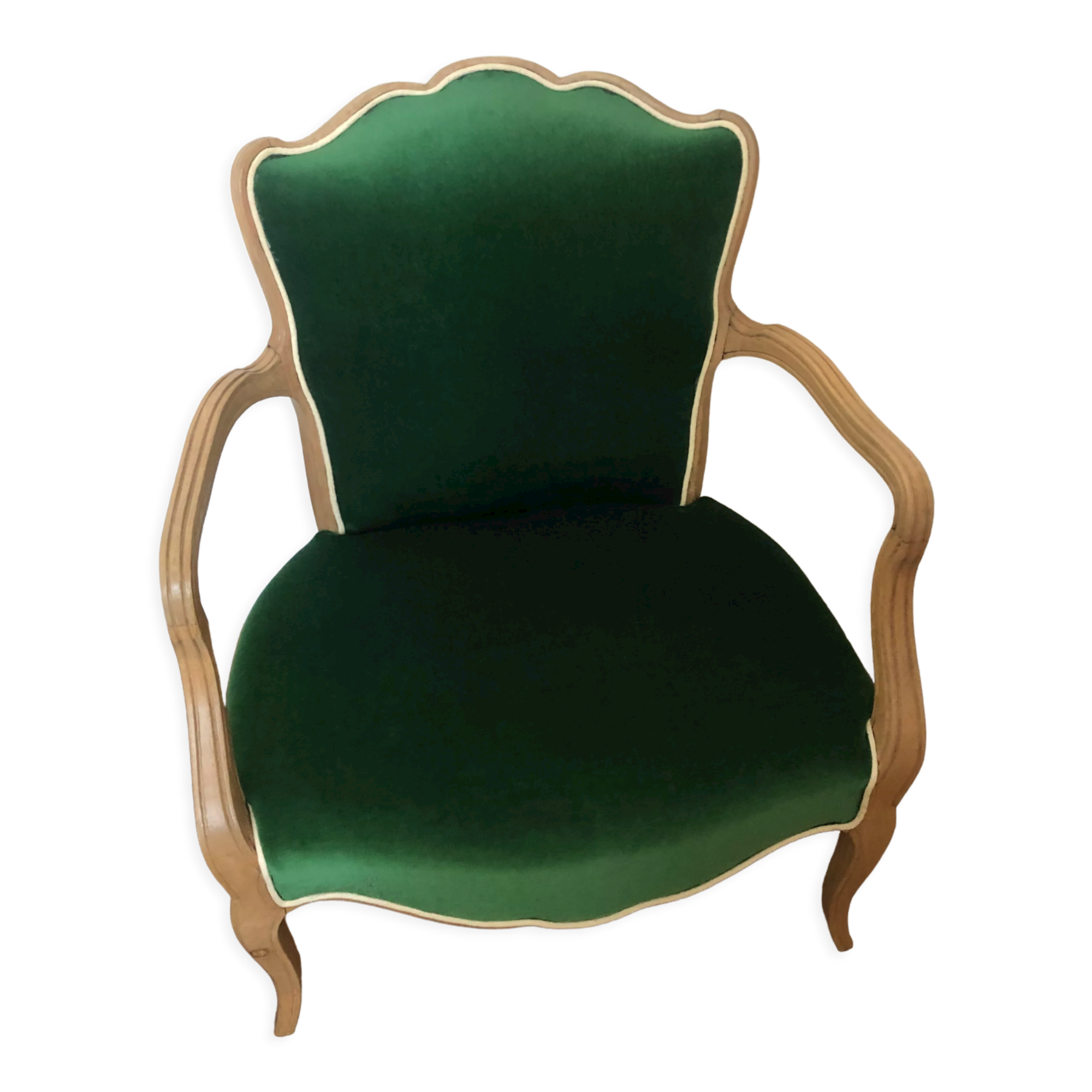 Louis XV style convertible armchair