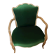 Louis XV style convertible armchair