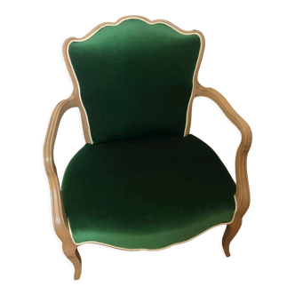 Louis XV style convertible armchair