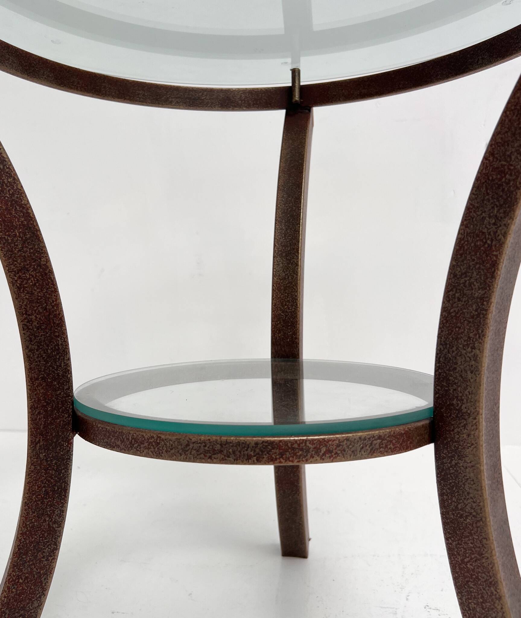 Set Art Deco side tables by Pierre Vandel, 1960s