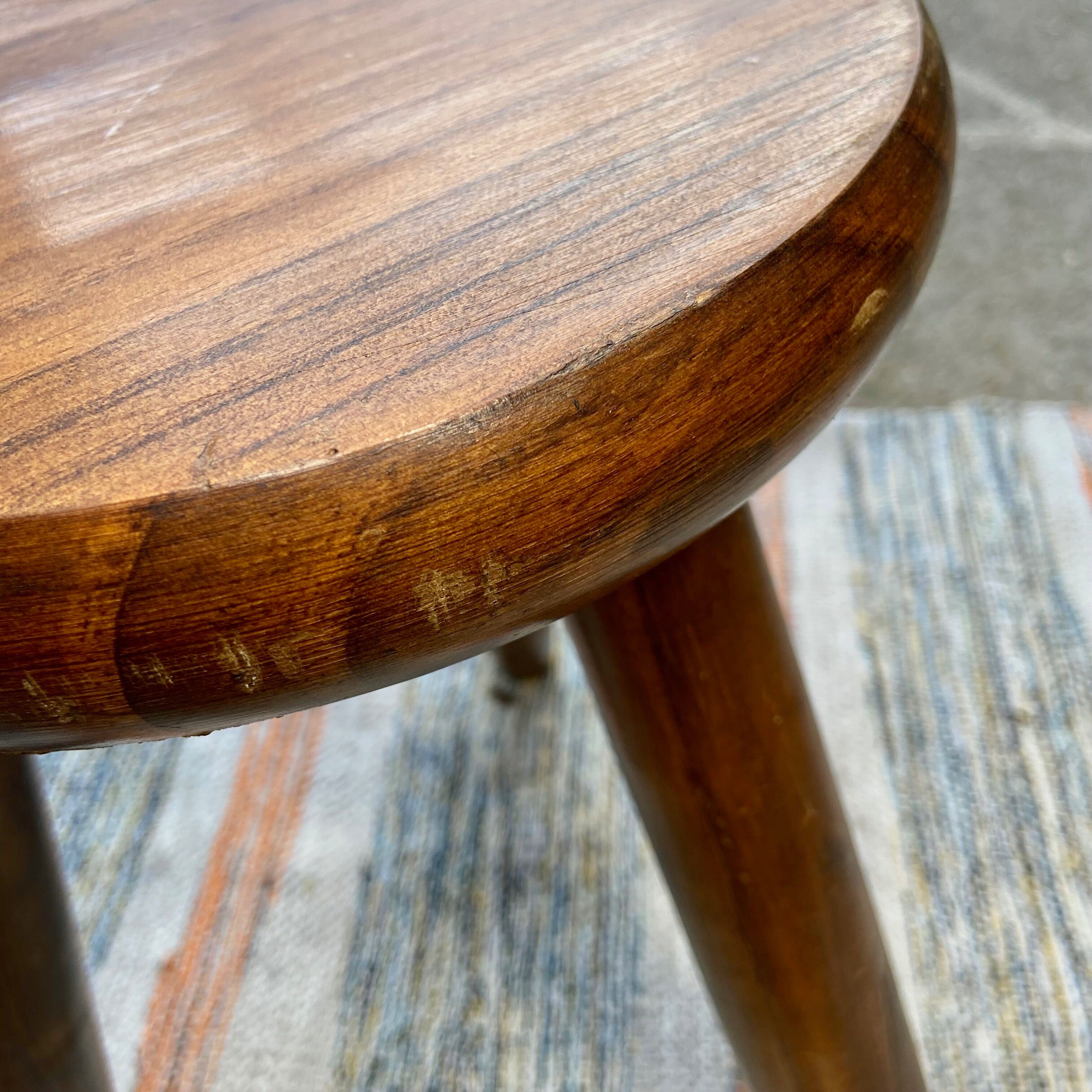 Tripod stool feet spindle