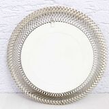 Round metal mirror 1950