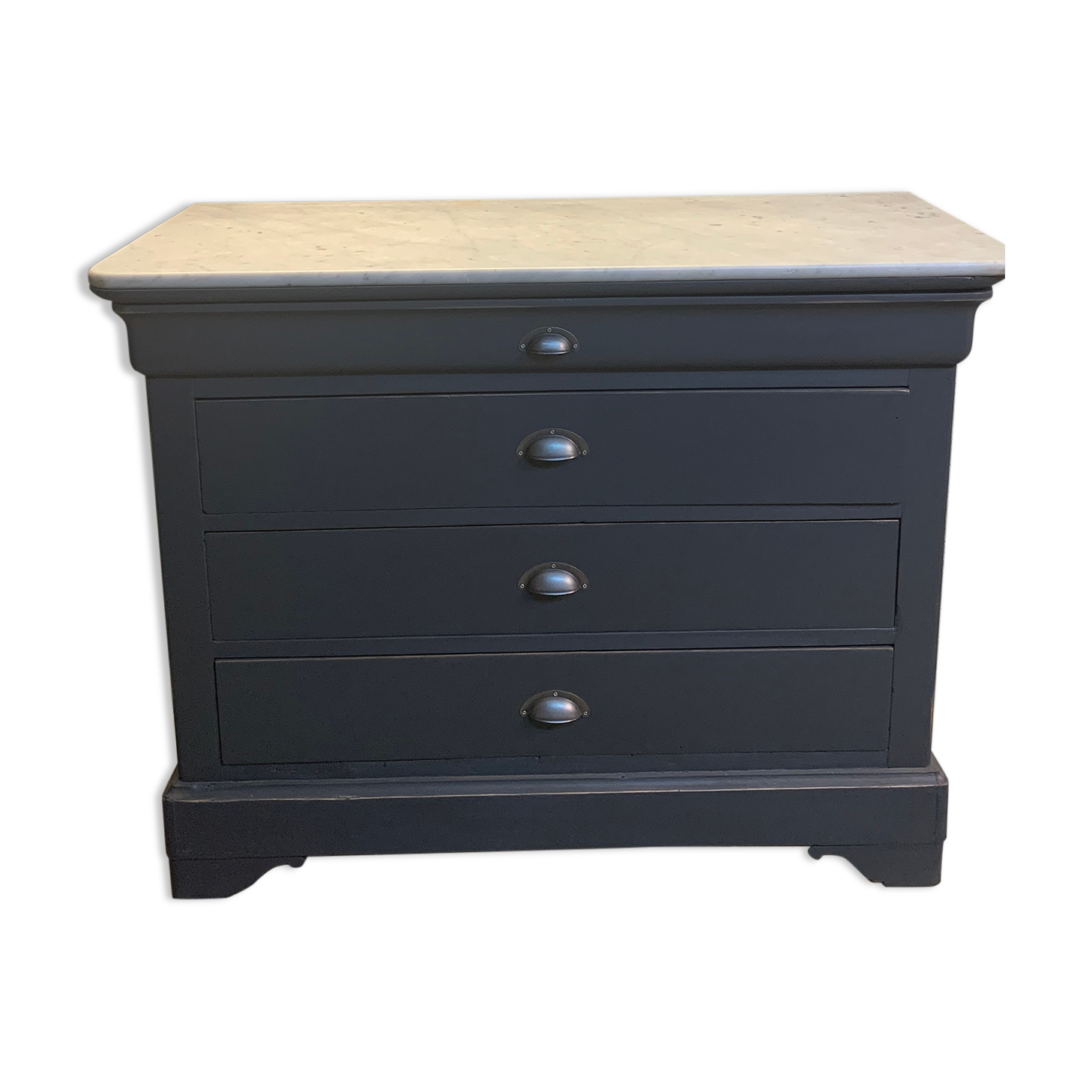 Commode plateau en marbre