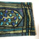 Original Abstract Scandinavian High Pile Abstract Rya Rug Carpet, Sweden, 1960s 115x195cm