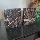 Pair of bookends. Made of marble. Art Deco.