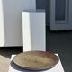 Indonesian green ceramic dish D:26.5