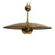 Adjustable brass pendant Onos 55 Center Pull by Florian Schulz, Germany, 1970s