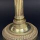Bronze bouillotte lamp from the 19th century.