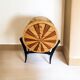 Commode artisanale de style Art déco en palissandre et loupe d’orme