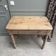 Petite console ancienne de ferme (restaurée)