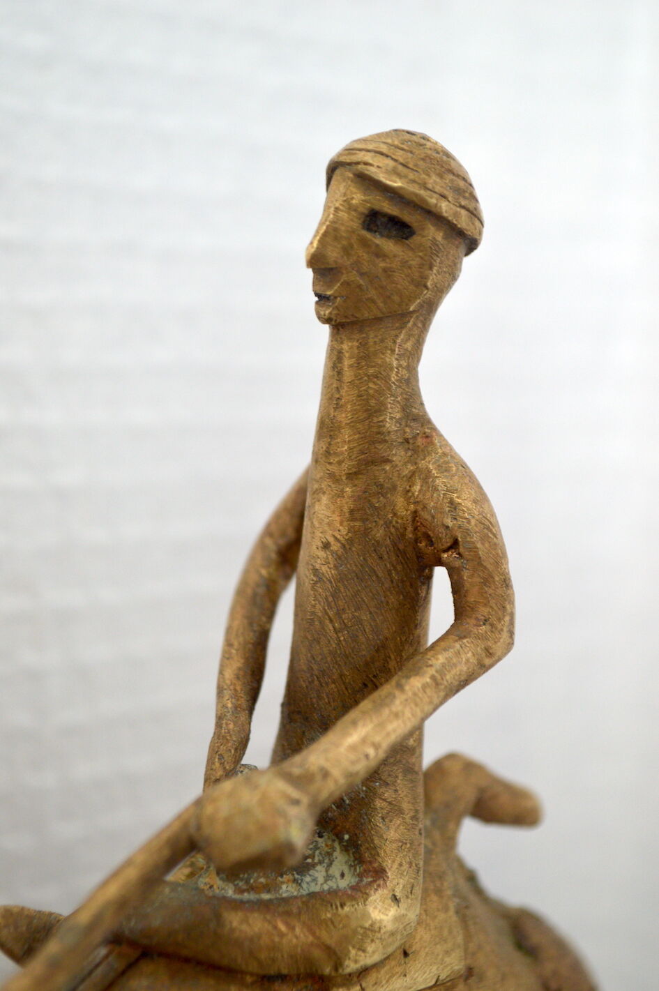 Ancient African brass statuettes