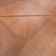 Table merisier extensible