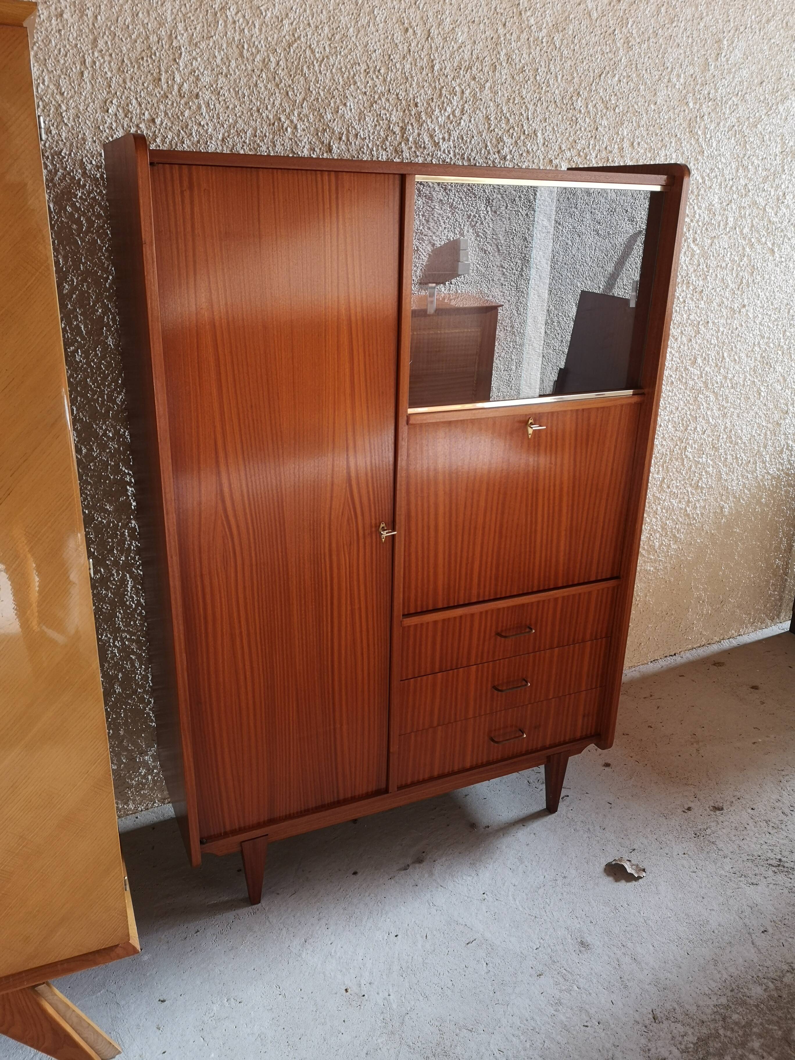Armoire secrétaire vintage