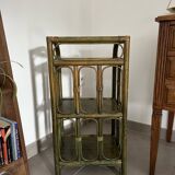 Rattan bedside table