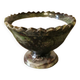 Candle in Tamegroute bowl. Amber