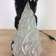 Prancing horse lamp and flame