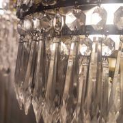 Appliques en cristal classiques. France, années 1950