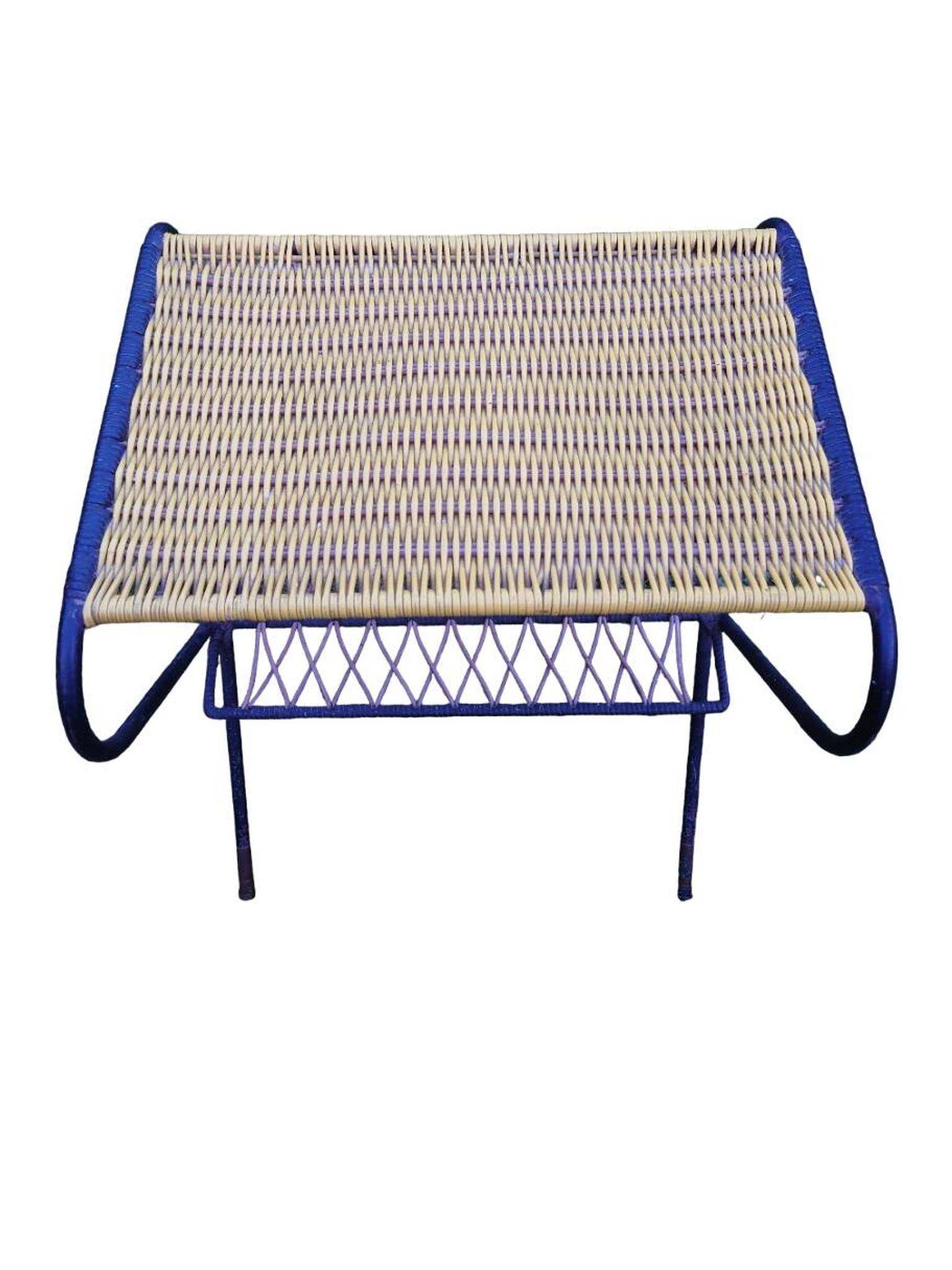 side table magazine rack 1950/1970