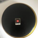 Large lacquered wooden bowl