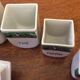 Set of 6 old pots with 3 trundle lids