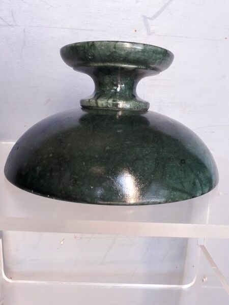 Marble cup center table basket 1970