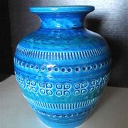Vase Aldo Londi Rimini blu