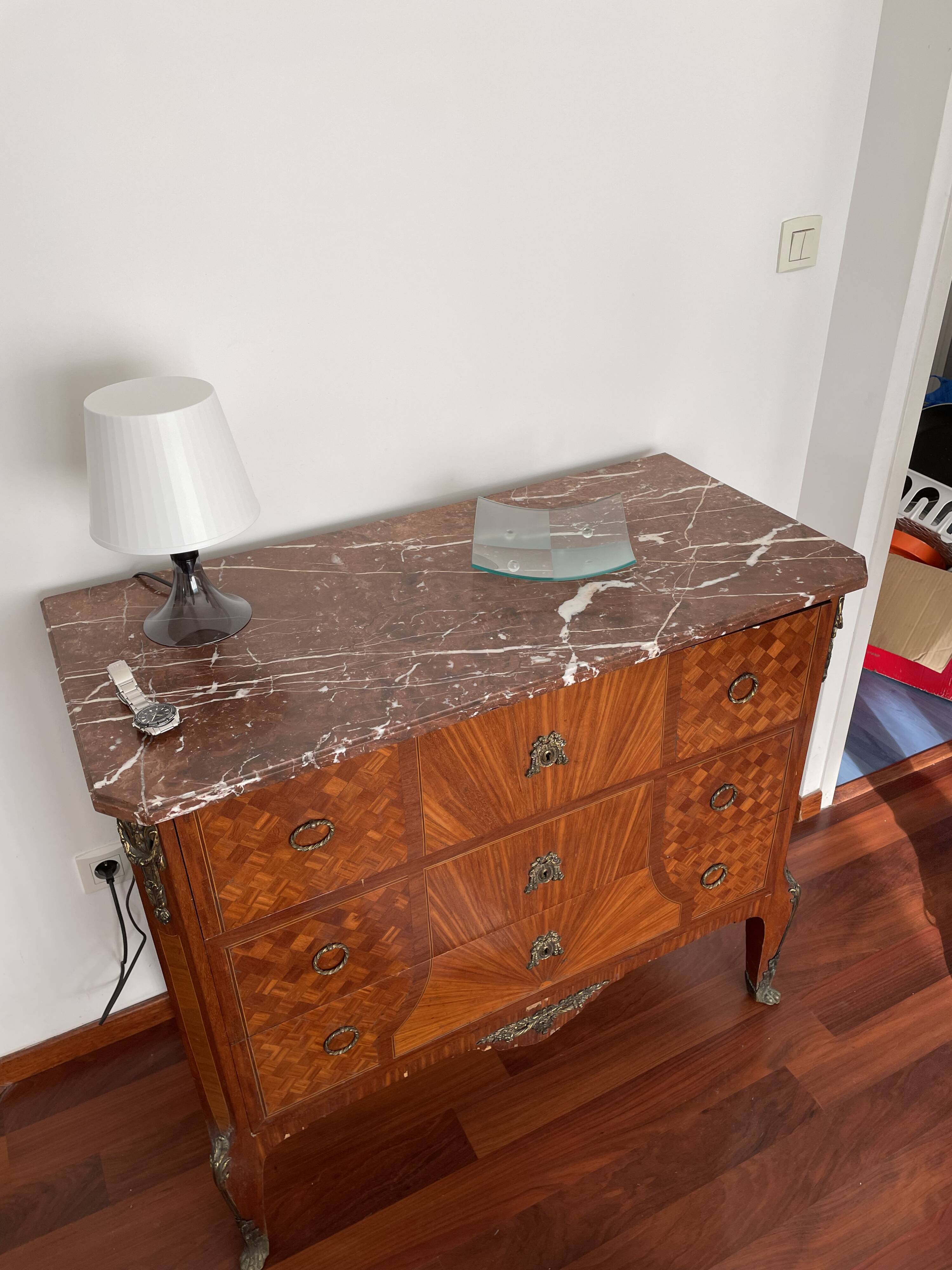 Louis XV style chest of drawers