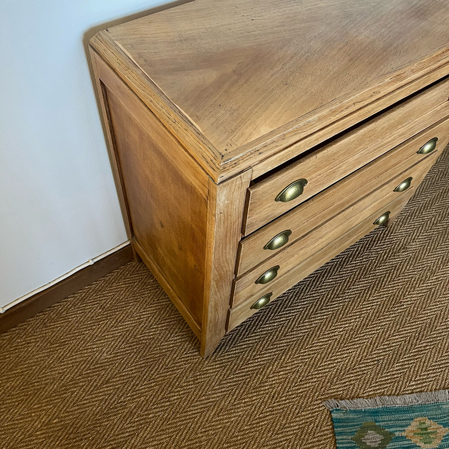 Vintage craft furniture style chest of drawers