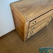 Vintage craft furniture style chest of drawers