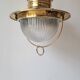 Holophane marine brass pendant light