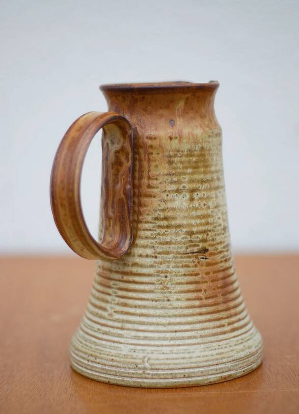 Vintage pitcher, vintage stoneware pitcher, carafe, jug, kitchen, collection, decoration