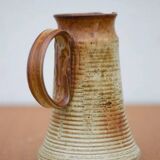 Vintage pitcher, vintage stoneware pitcher, carafe, jug, kitchen, collection, decoration