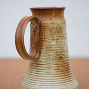 Vintage pitcher, vintage stoneware pitcher, carafe, jug, kitchen, collection, decoration