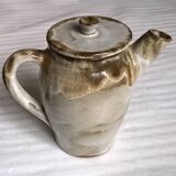Théière en grès flammé vernissé C.Turgis Normandie.