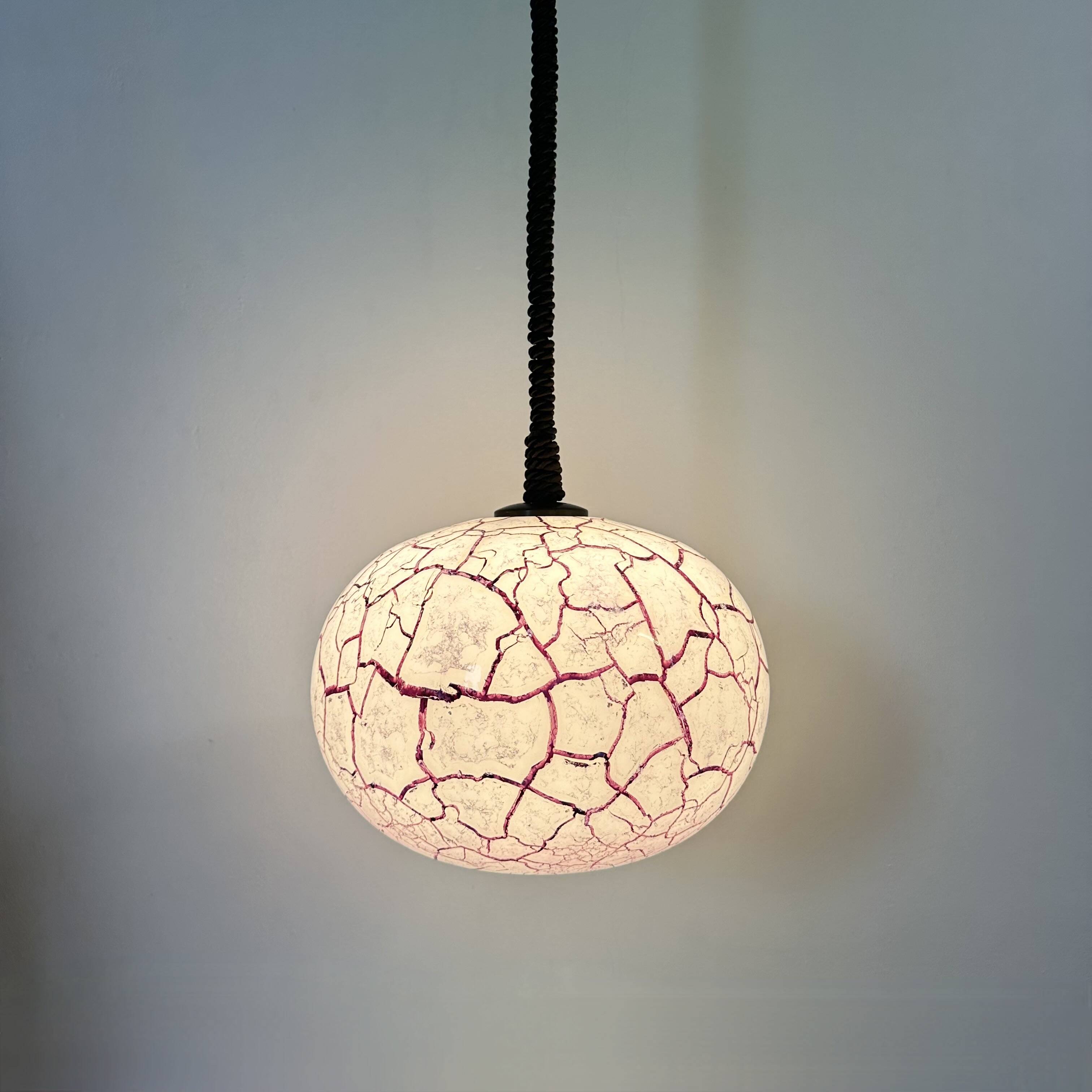 Mid-century design hanging lamp , 1970s