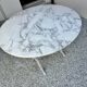 Marble round table