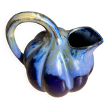 Alphonse blue ceramic sheep water pitcher