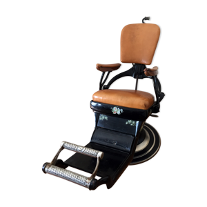 fauteuil barbier ou dentiste de collection Ritter Ideal ou International Columbia