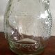 Bouteille en verre moulé vintage 1,75cl